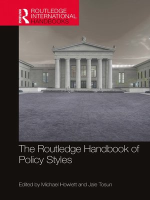 cover image of The Routledge Handbook of Policy Styles